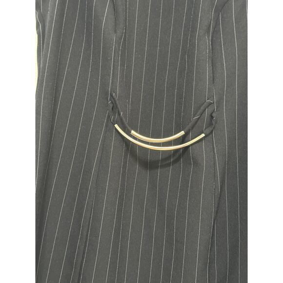 VTG BFA Classics Dress Suit 12P Navy Pinstriped Power Suit Girl Boss Business - Picture 7 of 16